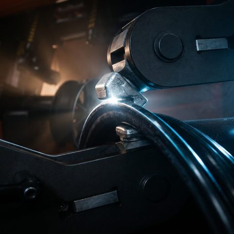 3D-Ansicht Richtmaschine MW28R